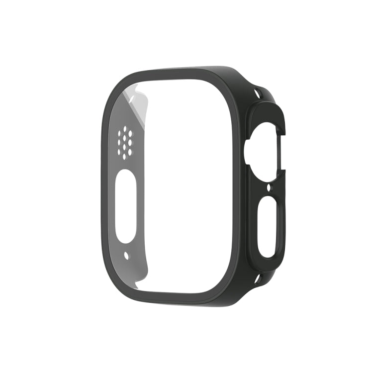 Lisslune | For Apple Watch Ultra 2 / Ultra 49mm Painting PC Hybrid Tempered Film Integrated Watch Case (Black)