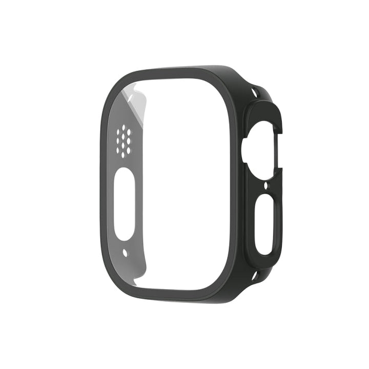 Lisslune | For Apple Watch Ultra 2 / Ultra 49mm Painting PC Hybrid Tempered Film Integrated Watch Case (Black)