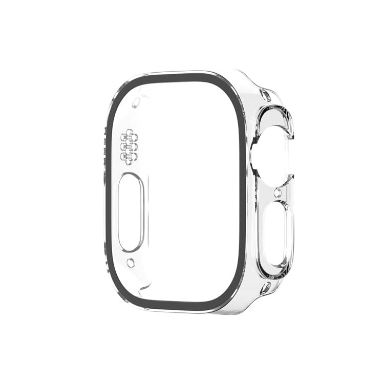 Lisslune | For Apple Watch Ultra 2 / Ultra 49mm Painting PC Hybrid tempered film integrated watch case (Transparent)