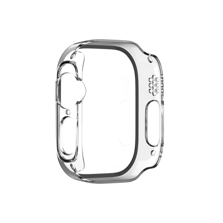 Lisslune | For Apple Watch Ultra 2 / Ultra 49mm Painting PC Hybrid tempered film integrated watch case (Transparent)