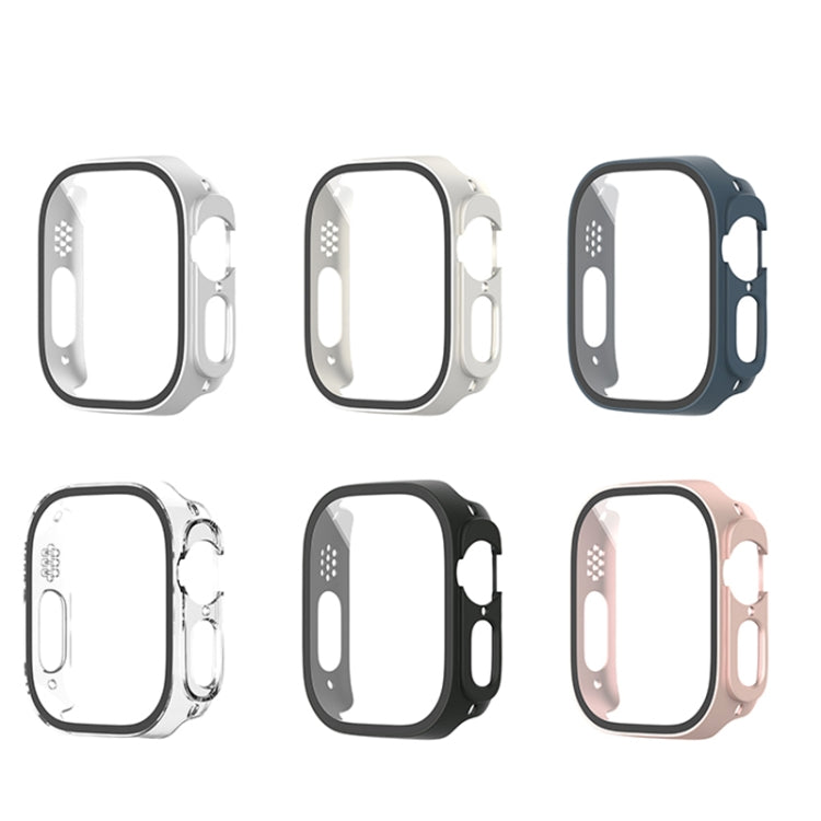 Lisslune | For Apple Watch Ultra 2 / Ultra 49mm Painting PC Hybrid tempered film integrated watch case (Transparent)