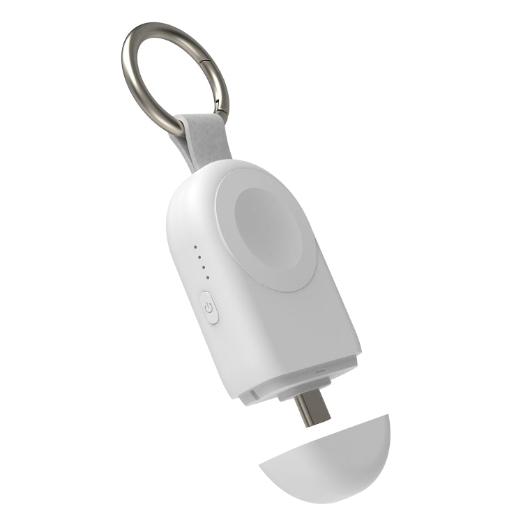 Lisslune | For Apple Watch / AirPods Series U16 Portable Magnetic Wireless Charger (White)