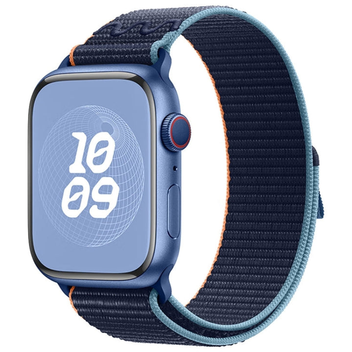 Lisslune | For Apple Watch SE 2023 40 mm Loop Nylon Watch Band (Dark Navy)