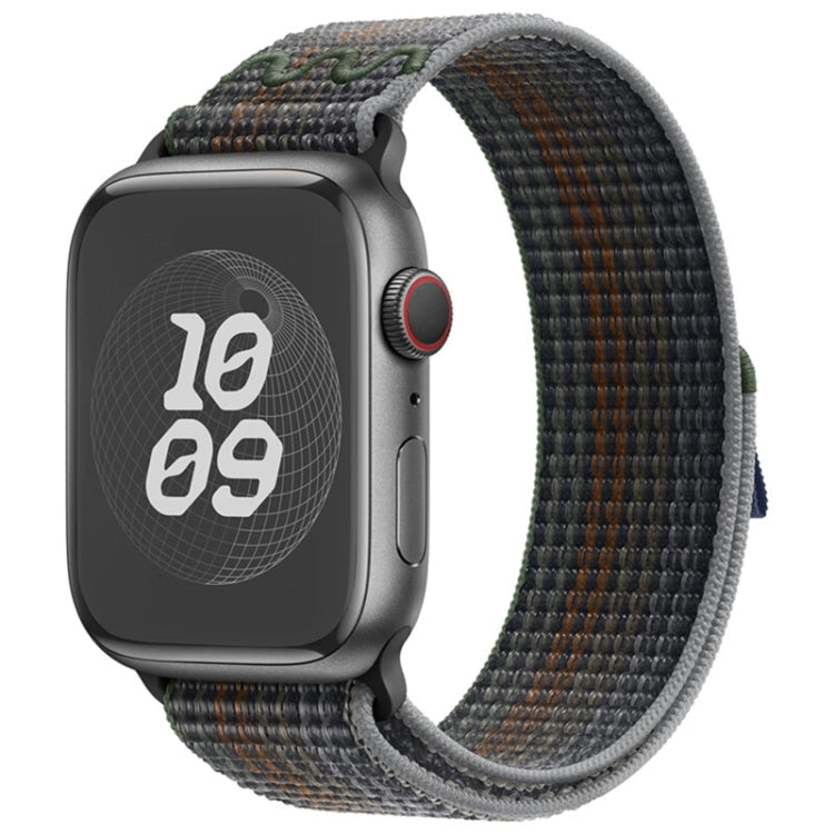 Lisslune | For Apple Watch Ultra 49mm Loop Nylon Watch Band (Midnight)