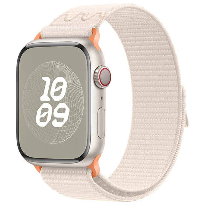 Lisslune | For Apple Watch Ultra 49mm Loop Nylon Watch Band (Starlight)