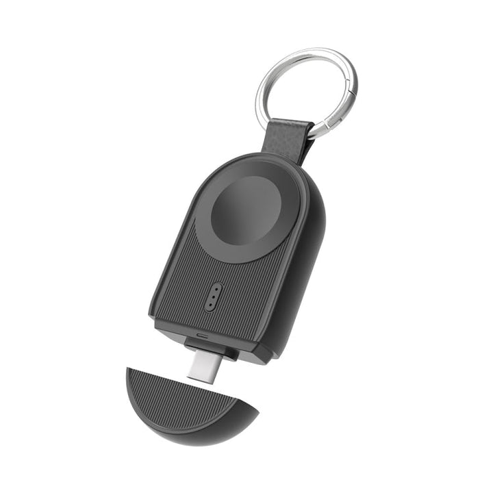 Lisslune | For Apple Watch / AirPods Series U20A Portable Magnetic Wireless Charger (Black)