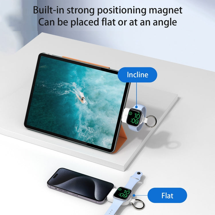 Lisslune | For Apple Watch / AirPods Series U20A Portable Magnetic Wireless Charger (Black)