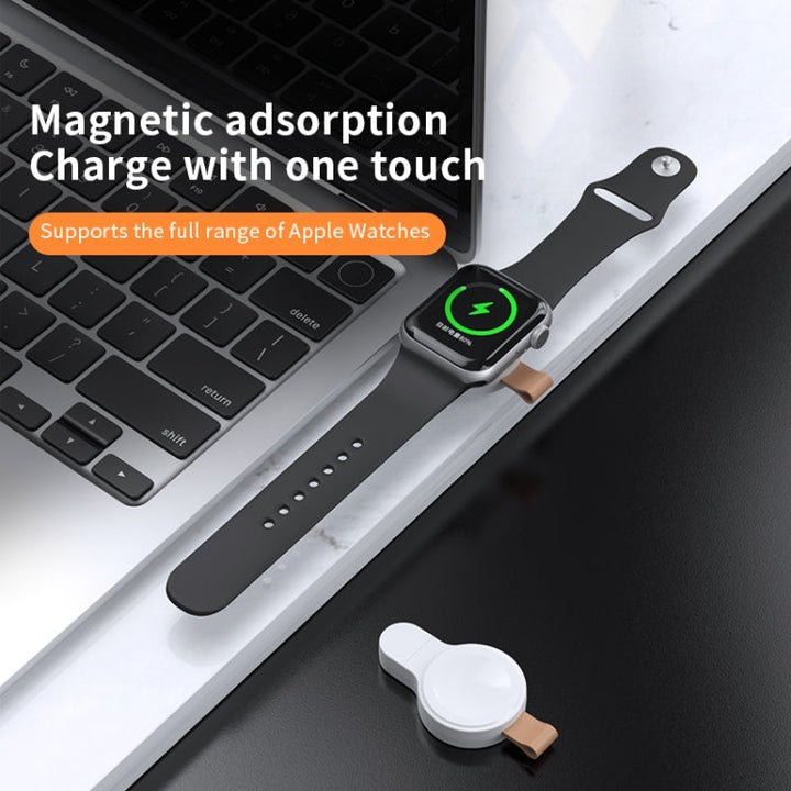 Lisslune | For Apple Watch Series X52 Portable Wireless Charger (Black)