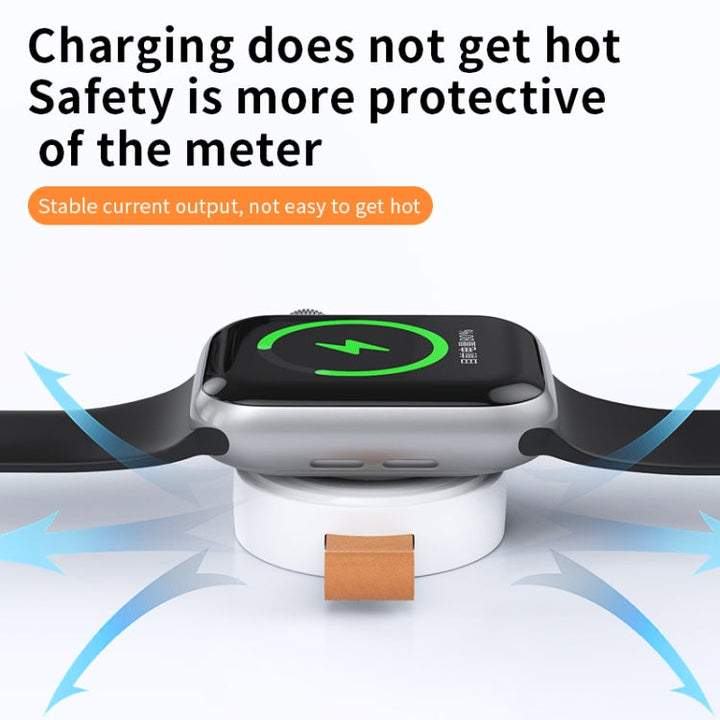 Lisslune | For Apple Watch Series X52 Portable Wireless Charger (Black)