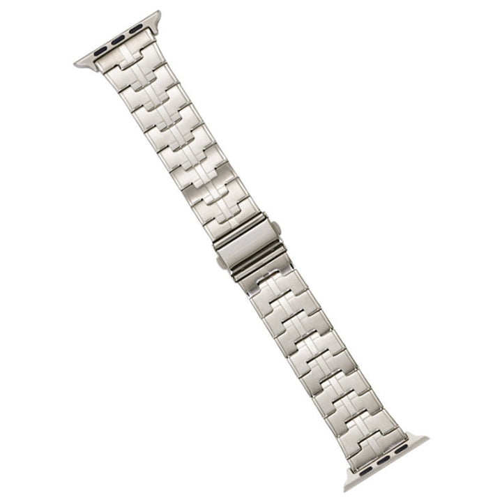 Lisslune | For Apple Watch Ultra 49mm Stainless Steel Bracelet (Starlight)