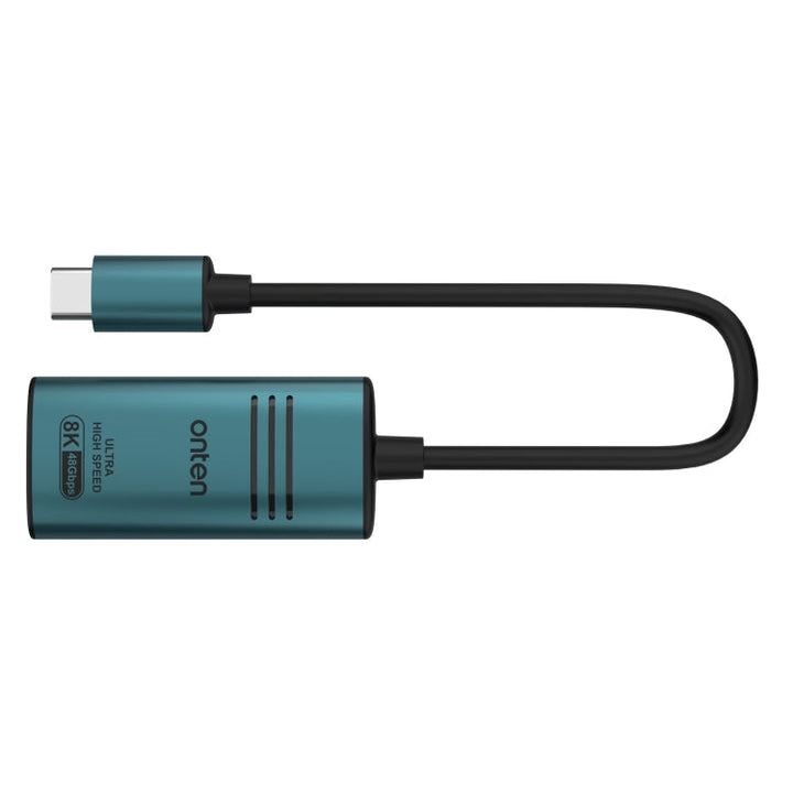 Lisslune | Onten UC981 8K 30Hz USB-C / Type-C to HDMI Video Converter Adapter (Pine Green)