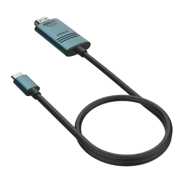Lisslune | Onten UC982 8K 60Hz USB-C / Type-C to HDMI Video HD Converter Cable (Pine Green)