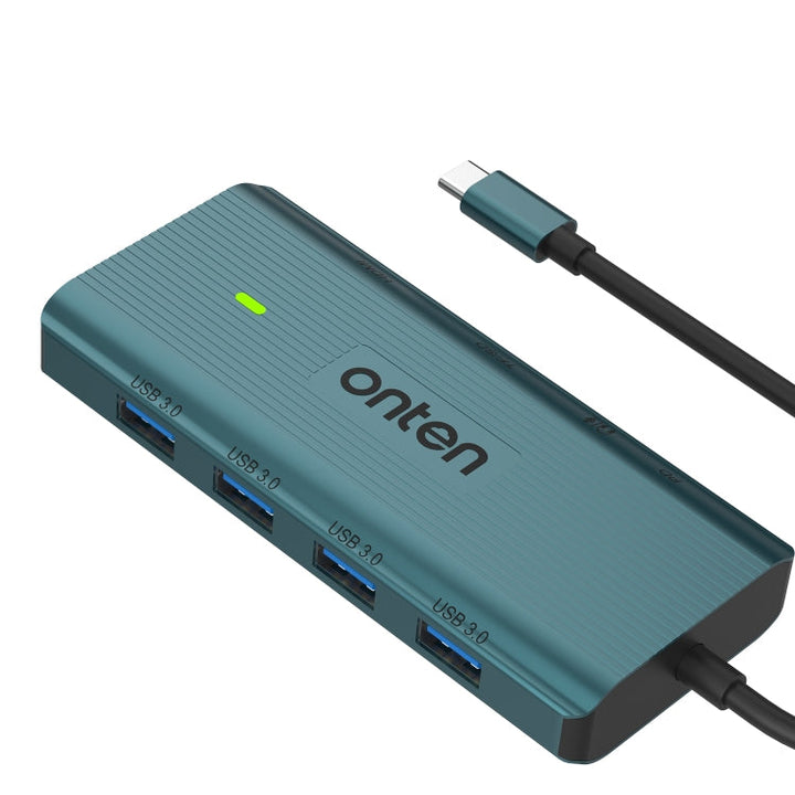 Lisslune | Onten UC962 10 in 1 USB-C / Type-C Multifunction HUB Docking Station (Green)