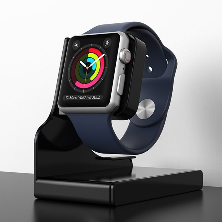 Lisslune | For Apple Watch Series Smartwatch Charging Stand PC Base (Black)