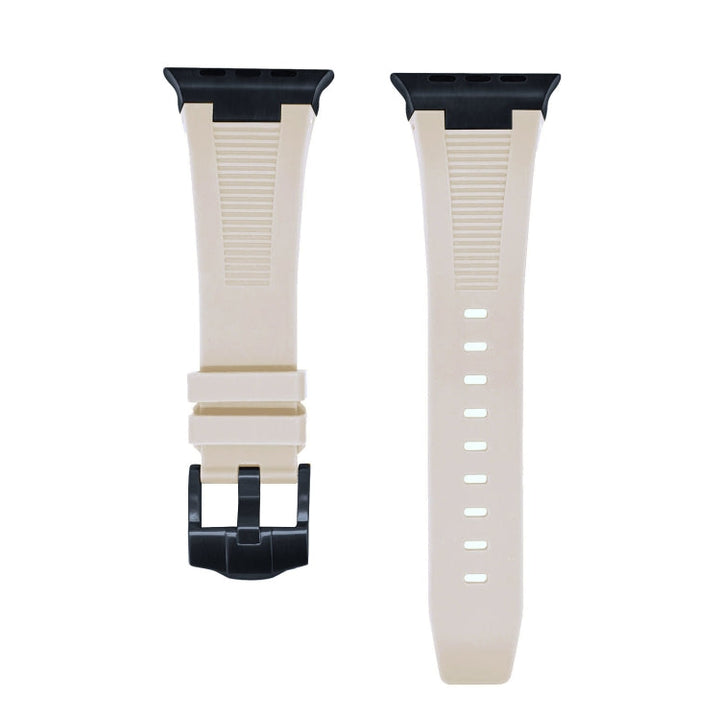 Lisslune | For Apple Watch Ultra 49mm Loners Liquid Silicone Watch Band (Black Star Dust)