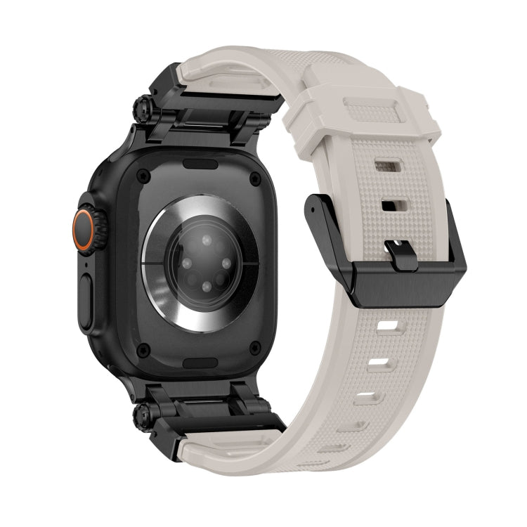 Lisslune | For Apple Watch Series 3 42mm Explorer TPU Watch Strap (Black Star Light)