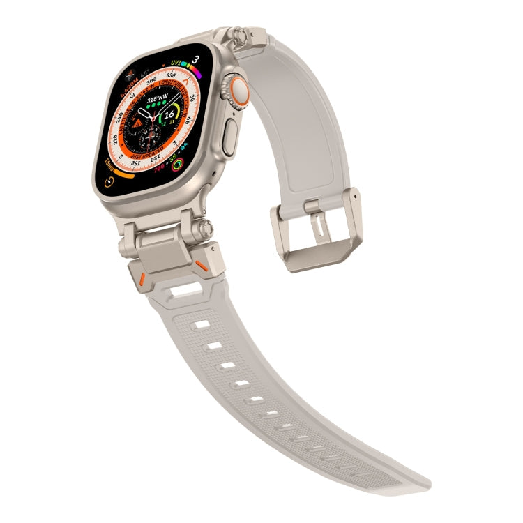 Lisslune | For Apple Watch Series 2 42mm Explorer TPU Band (Titanium Starlight)