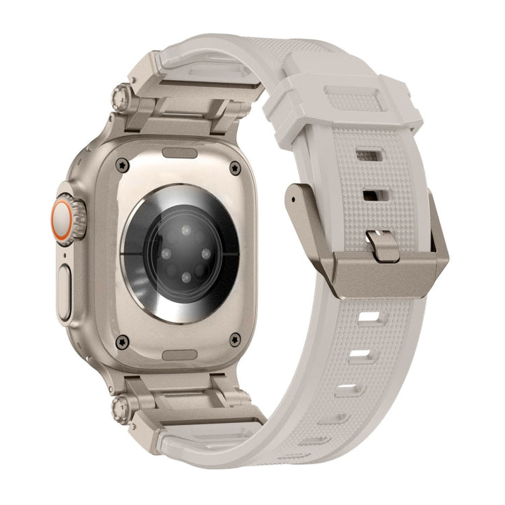 Lisslune | For Apple Watch Series 2 42mm Explorer TPU Band (Titanium Starlight)