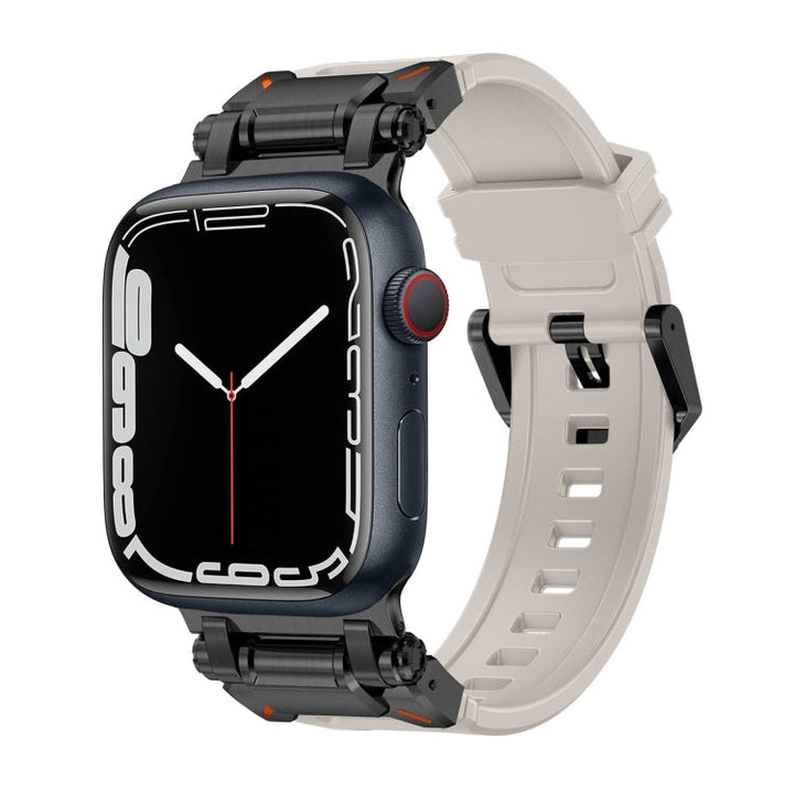 Lisslune | For Apple Watch 42mm Explorer TPU Watch Strap (Black Star Light)