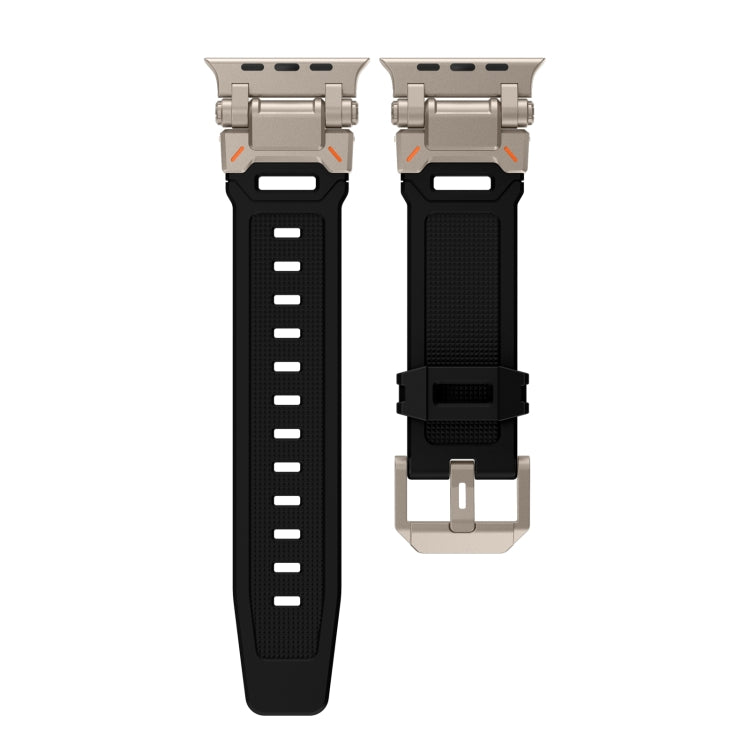 Lisslune | For Apple Watch 42mm Explorer TPU Band (Titanium Black)
