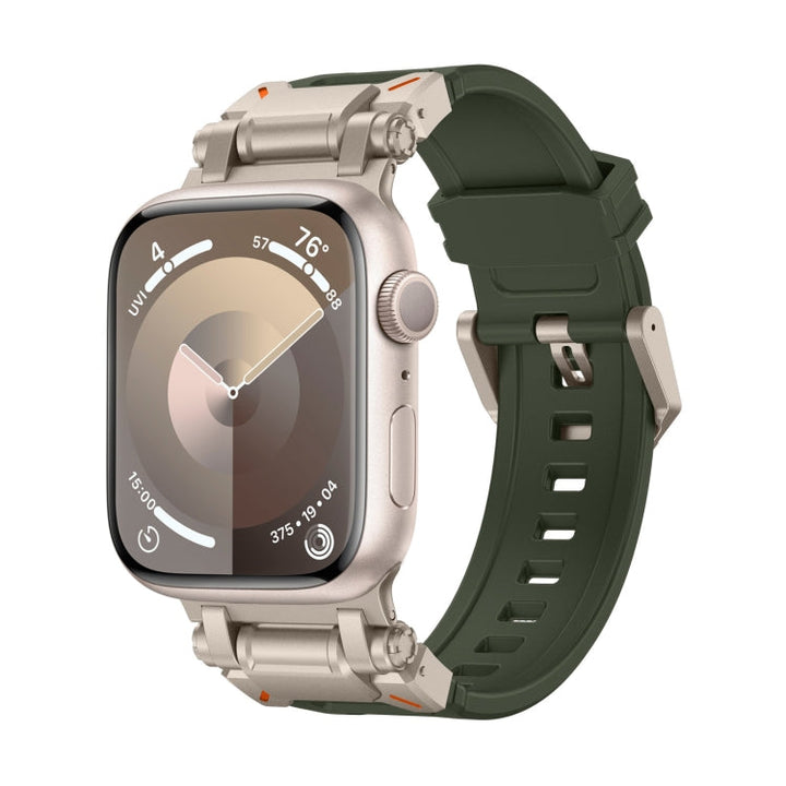 Lisslune | For Apple Watch 42mm Explorer TPU Strap (Titanium Green)