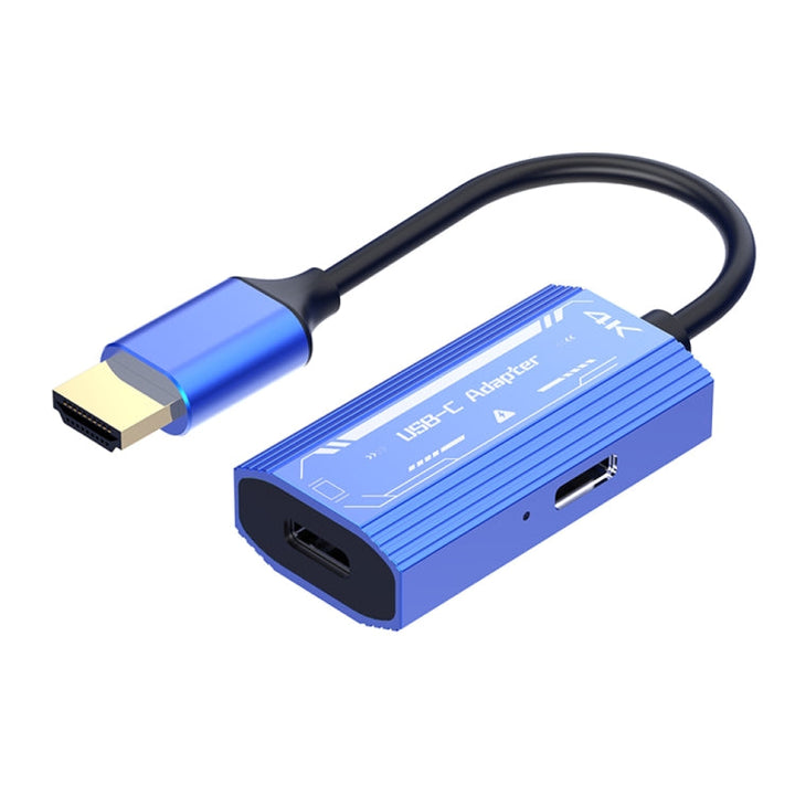 Lisslune | H161 4K 60HZ HDMI to Dual USB-C/Type-C Video Adapter Cable