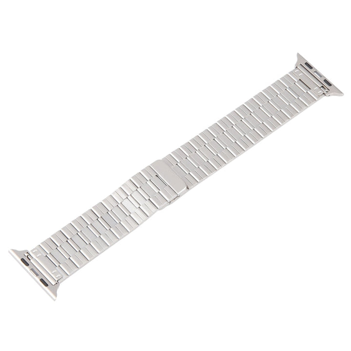 Lisslune | For Apple Watch SE 44mm Bamboo Stainless Steel Magnetic Band (Starlight)