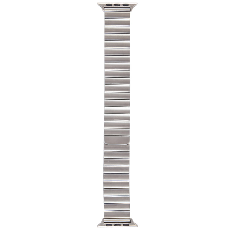 Lisslune | For Apple Watch 42mm Bamboo Stainless Steel Magnetic Watch Band (Silver)