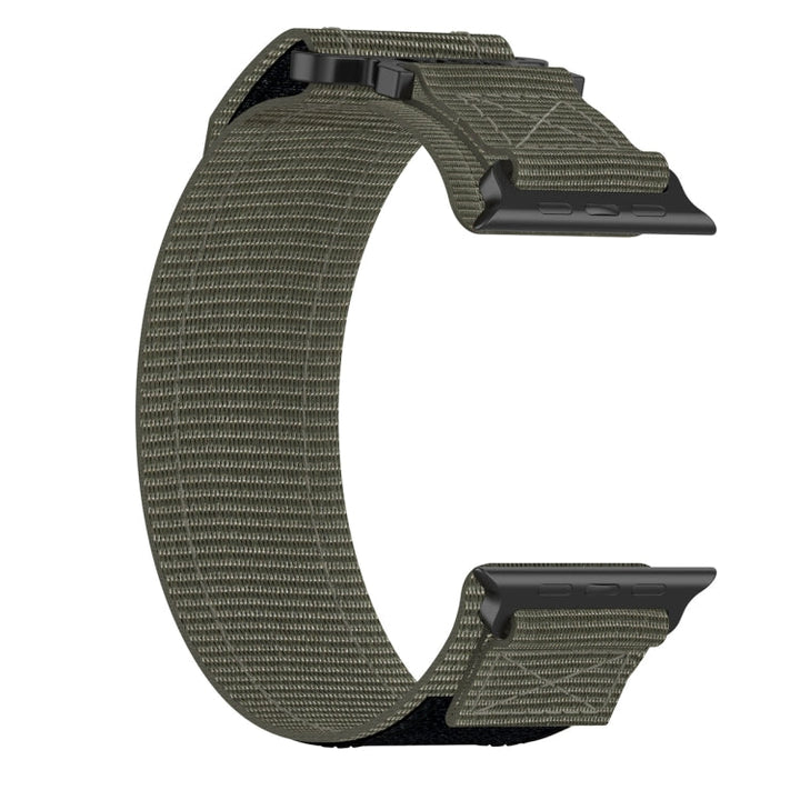 Lisslune | For Apple Watch Series 9 45mm Nylon Velcro Strap (Gray)