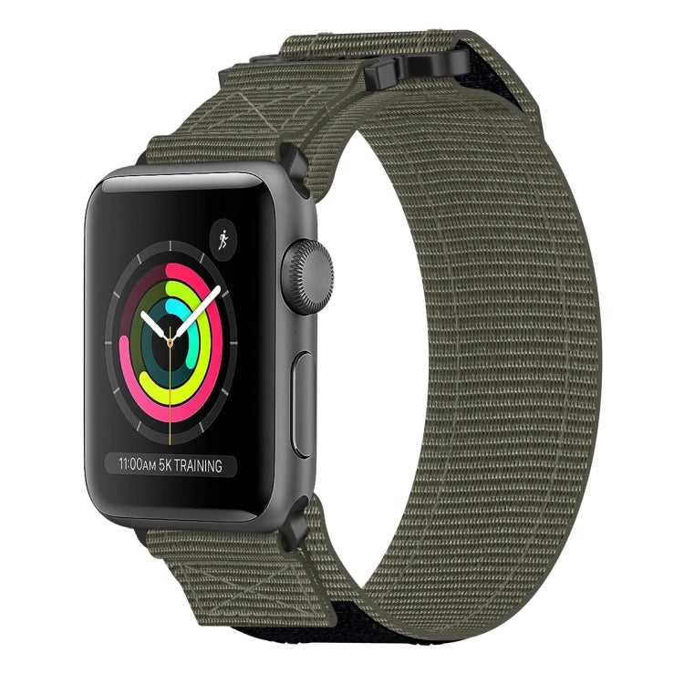 Lisslune | For Apple Watch 42mm Nylon Velcro Strap (Gray)