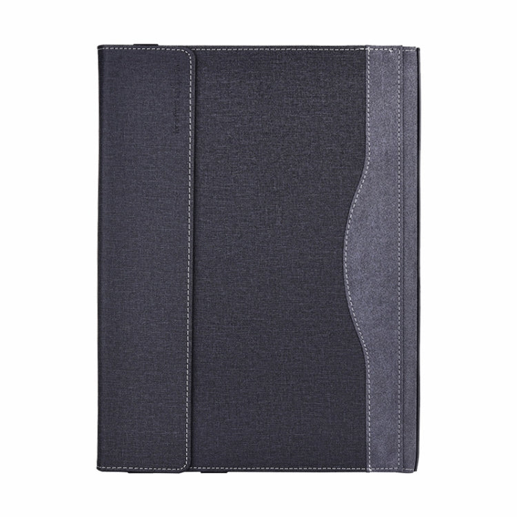 Lisslune | For Lenovo ThinkPad X1 Carbon Gen 11 Fabric Texture Laptop Leather Case (Black)