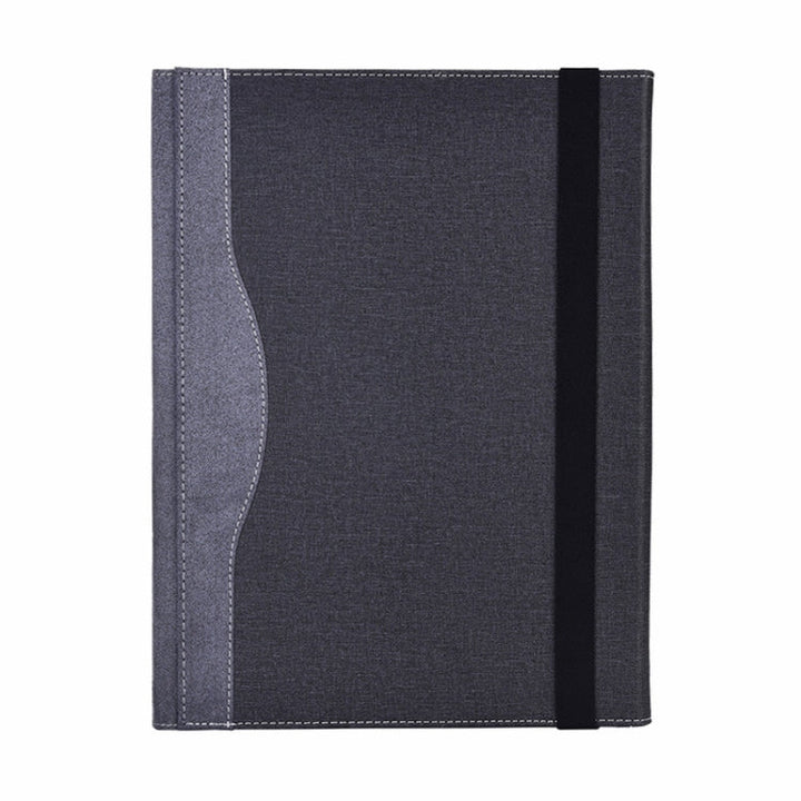 Lisslune | For Lenovo ThinkPad X1 Carbon Gen 11 Fabric Texture Laptop Leather Case (Black)