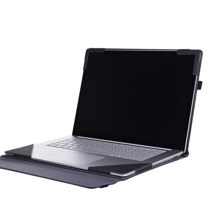 Lisslune | For Lenovo ThinkPad X1 Carbon Gen 11 Fabric Texture Laptop Leather Case (Black)