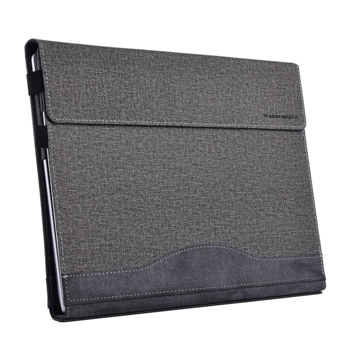 Lisslune | For Lenovo ThinkPad X1 Yoga Gen 5 Fabric Texture Laptop Leather Protective Cover (Space Ash)