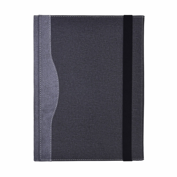 Lisslune | For Lenovo ThinkPad X1 Yoga Gen 4 Fabric Texture Laptop Leather Protective Case (Black)
