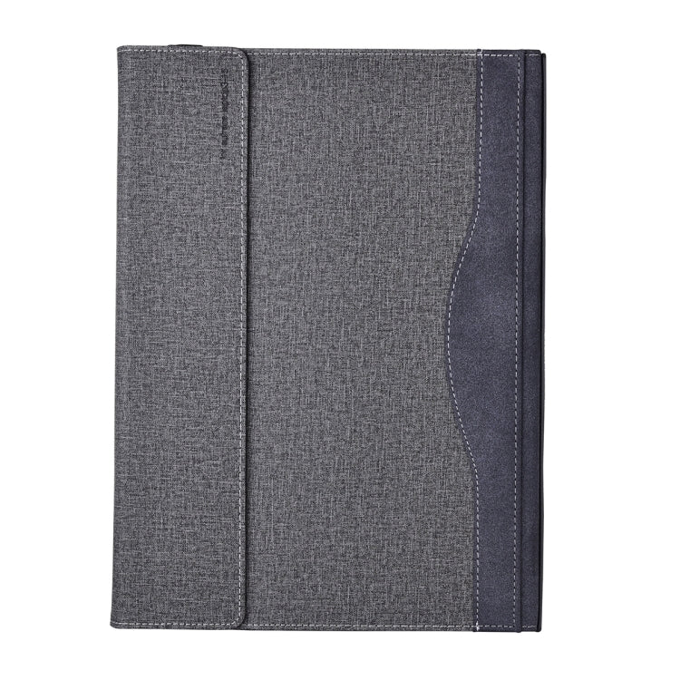 Lisslune | For Lenovo ThinkPad X1 Carbon 14 Gen 5 Fabric Texture Laptop Leather Protective Case (Space Ash)