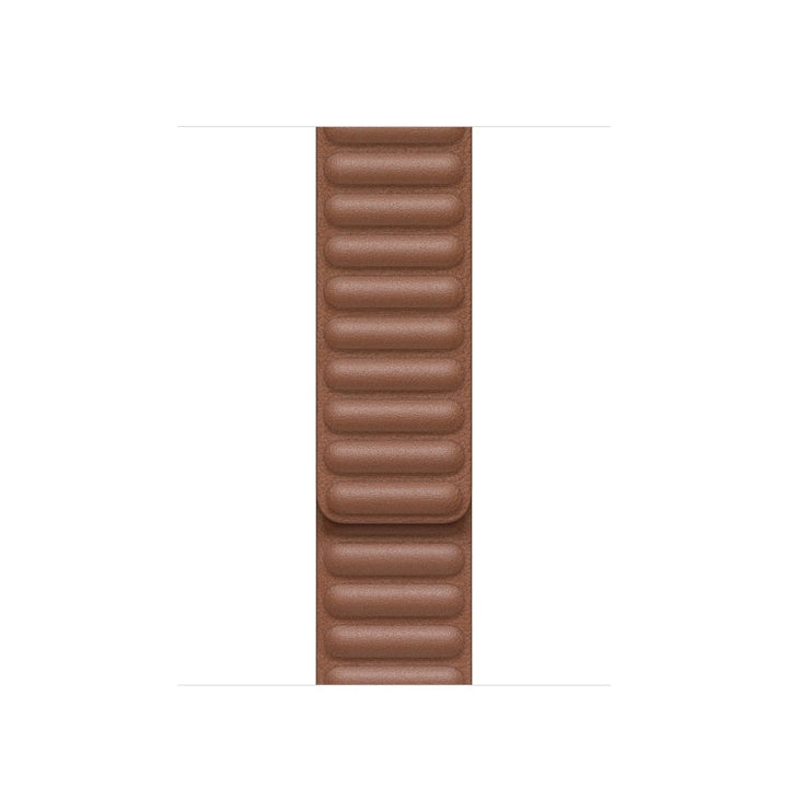 Lisslune | For Apple Watch Ultra 49mm & Watch Ultra 2 49mm / Series 9 & 8 & 7 45mm / SE 3 & SE 2 & 6 & SE & 5 & 4 44mm / 3 & 2 & 1 42mm Leather Watch Band (Brown)