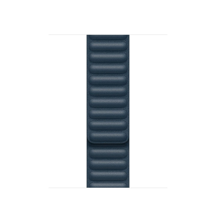 Lisslune | For Apple Watch Ultra 49mm & Watch Ultra 2 49mm / Series 9 & 8 & 7 45mm / SE 3 & SE 2 & 6 & SE & 5 & 4 44mm / 3 & 2 & 1 42mm Leather Watch Strap (Blue)
