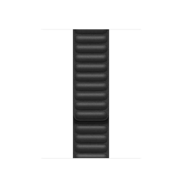 Lisslune | For Apple Watch Series 9&8&7 41mm / SE 3&SE 2&6&SE&5&4 40mm / 3&2&1 38mm Leather Watch Band (Black)