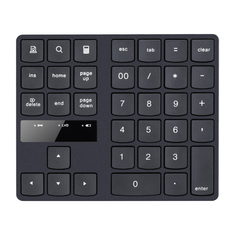 Lisslune | 533 35 Keys 2.4G Ultra-thin Design Wireless Charger Digital Keyboard