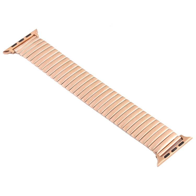Lisslune | Elastic Aluminium Watch Band for Apple Watch Series 7 41mm / 6 & SE & 5 & 4 40mm / 3 & 2 & 1 38mm (Rose Gold)