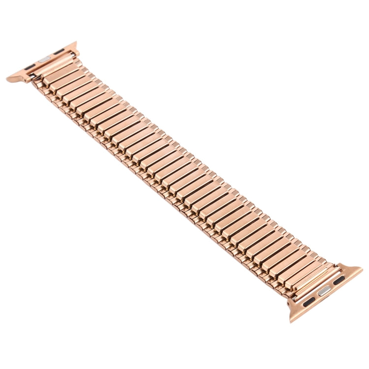 Lisslune | Elastic Aluminium Watch Band for Apple Watch Series 7 41mm / 6 & SE & 5 & 4 40mm / 3 & 2 & 1 38mm (Rose Gold)