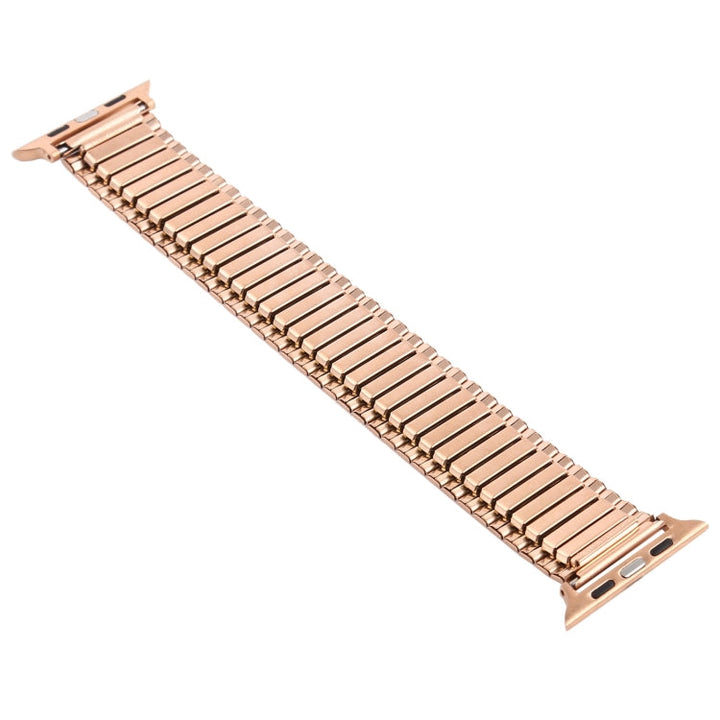 Lisslune | Elastic Aluminium Watch Band for Apple Watch Series 7 41mm / 6 & SE & 5 & 4 40mm / 3 & 2 & 1 38mm (Rose Gold)