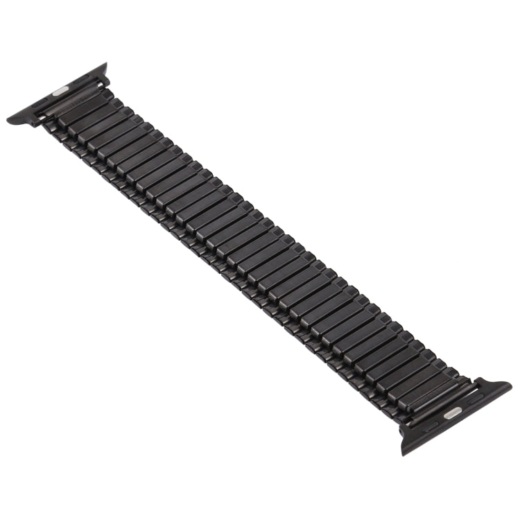 Lisslune | Elastic Aluminum Watch Band for Apple Watch Ultra 49mm & Watch Ultra 2 49mm / Series 9 & 8 & 7 45mm / SE 3 & SE 2 & 6 & SE & 5 & 4 44mm / 3 & 2 & 1 42mm (Black)