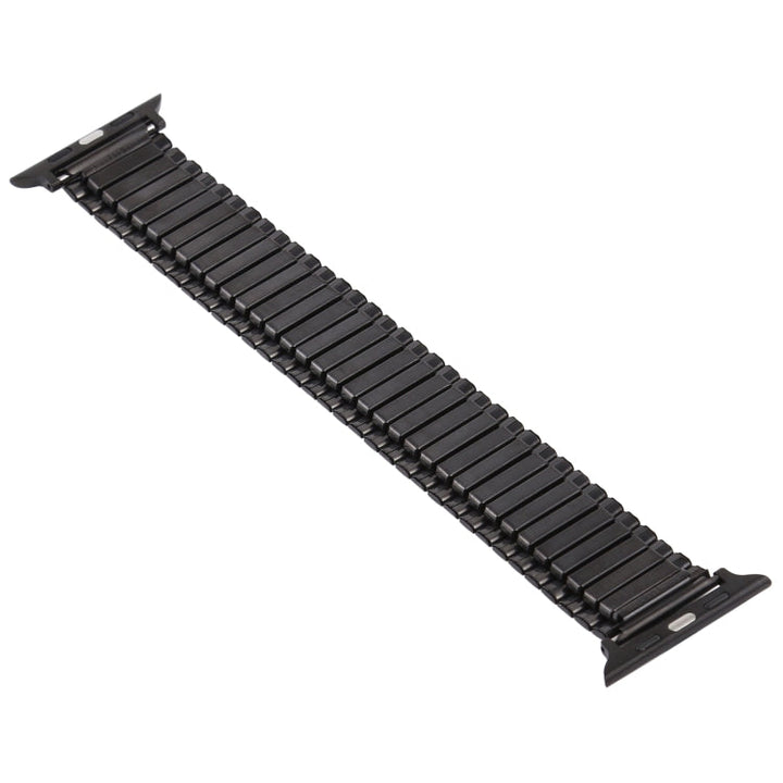 Lisslune | Elastic Aluminum Watch Band for Apple Watch Ultra 49mm & Watch Ultra 2 49mm / Series 9 & 8 & 7 45mm / SE 3 & SE 2 & 6 & SE & 5 & 4 44mm / 3 & 2 & 1 42mm (Black)