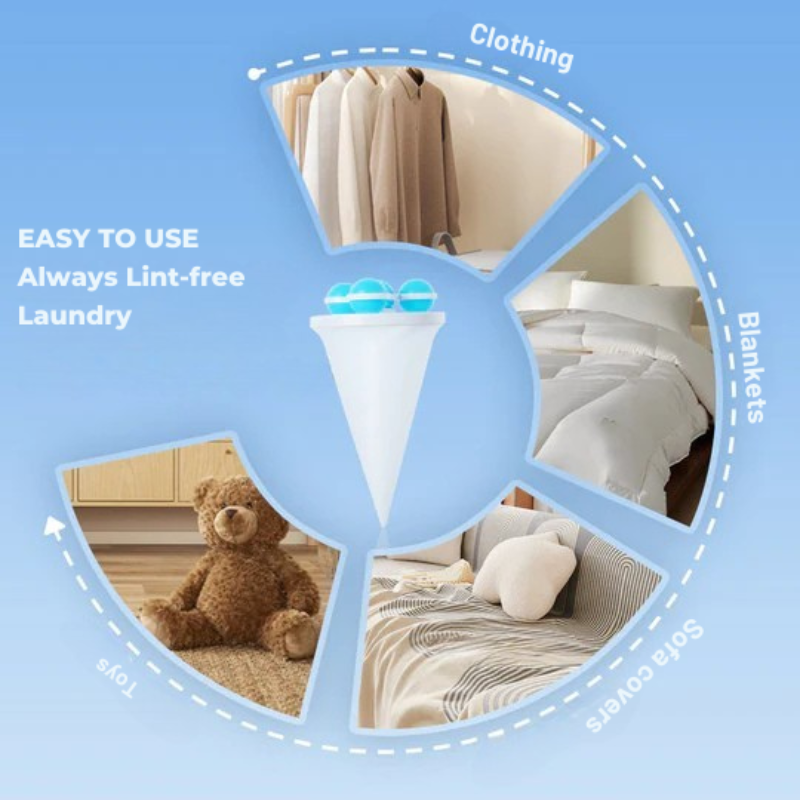 Lisslune | HairRemove - Anti-hair, hair and residue filter for washing machines