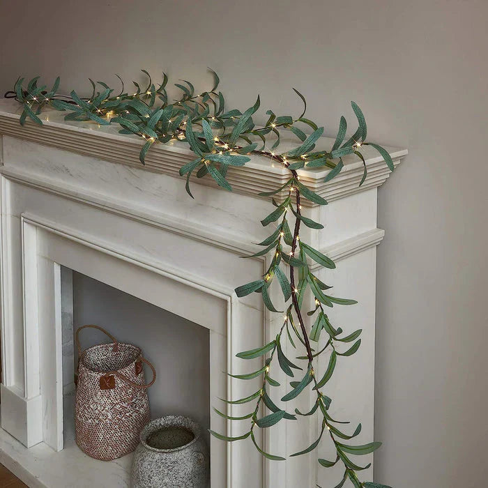 Lisslune | OliveLights - LED wreath made of olive branches