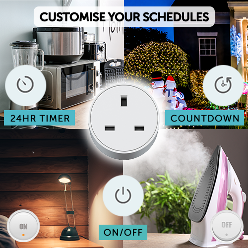Lisslune | Home Smart Plug | Convenient Control for Your Home Appliances