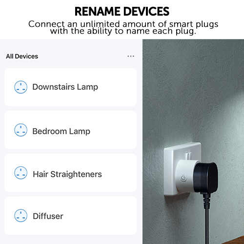 Lisslune | Home Smart Plug | Convenient Control for Your Home Appliances