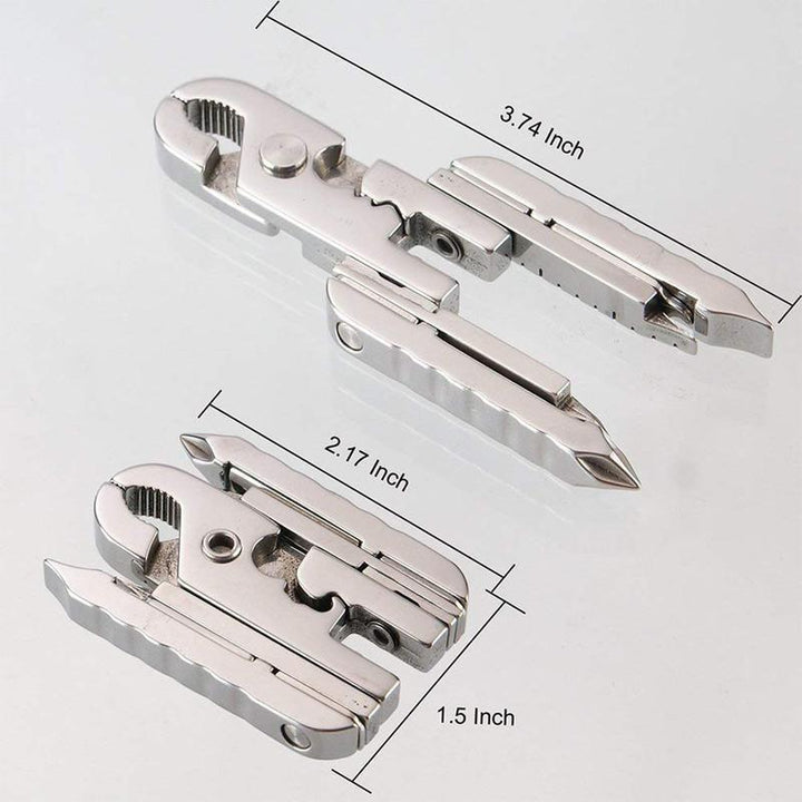 Lisslune | Bequee 15-in-1 EDC Stainless Steel Multitool